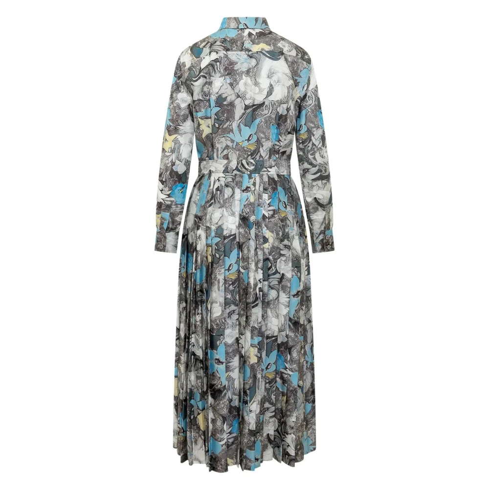 TORY BURCH Elegante Lange Jurk voor Vrouwen Multicolor Dames