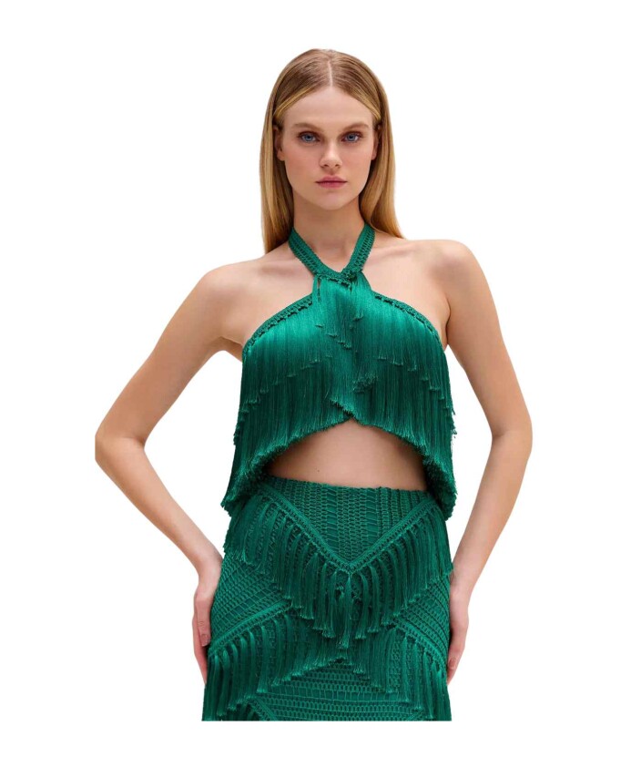 top-halterneck-a-franges-en-jade