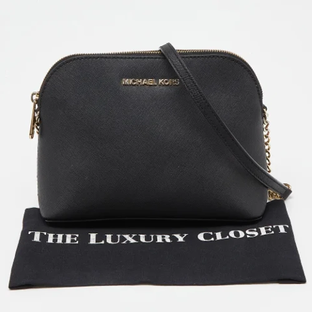 Michael Kors Pre-owned Leather shoulder-bags Black Dames
