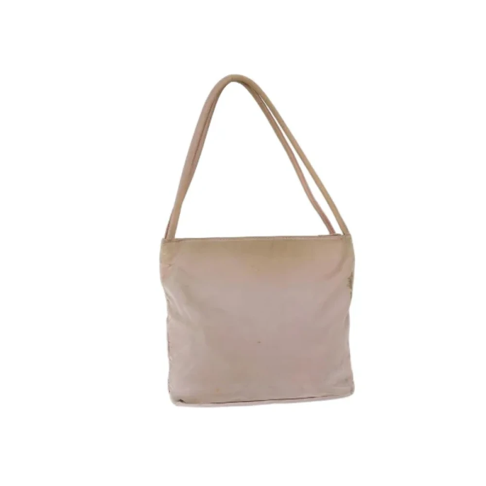 Prada Vintage Pre-owned Nylon handbags Pink Dames