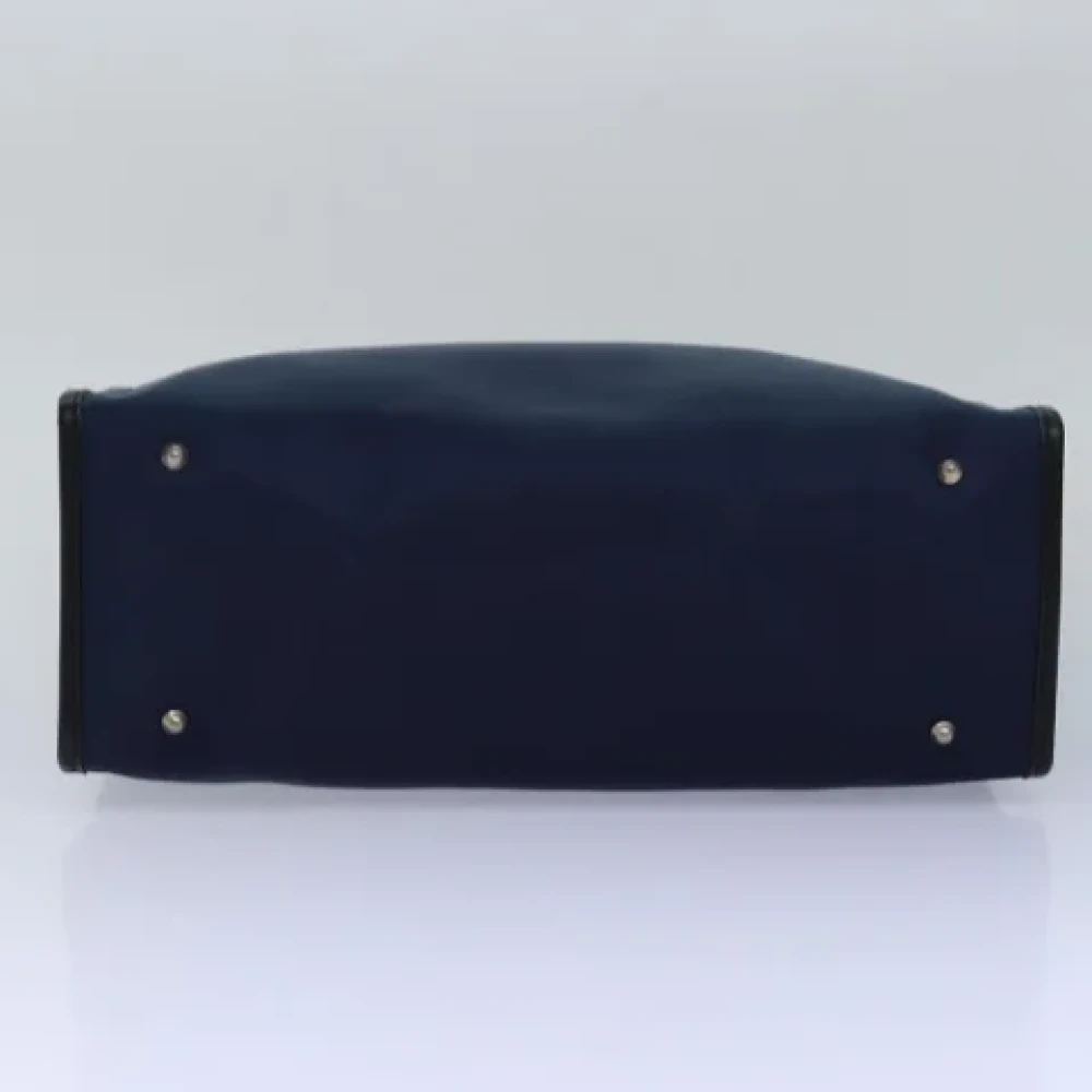 Burberry Vintage Pre-owned Fabric totes Blue Dames