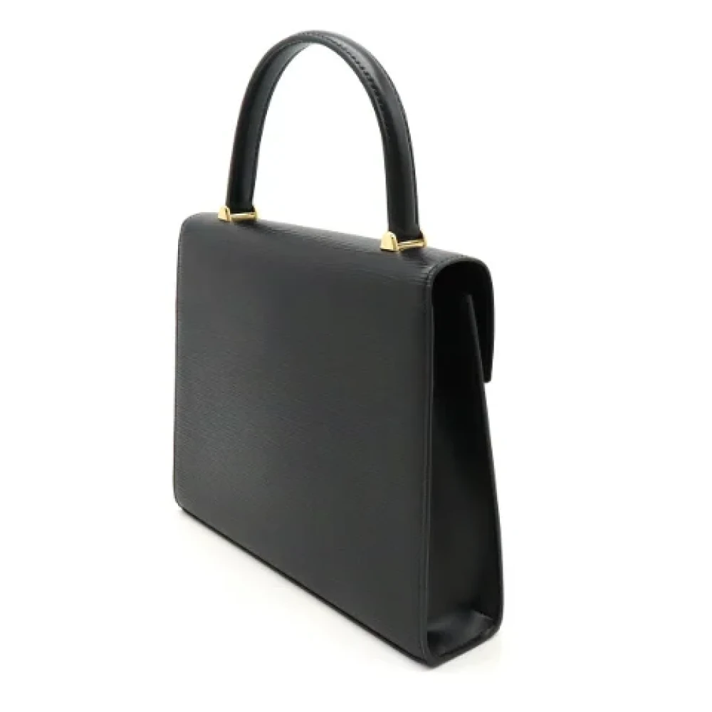 Louis Vuitton Vintage Pre-owned Leather handbags Black Dames