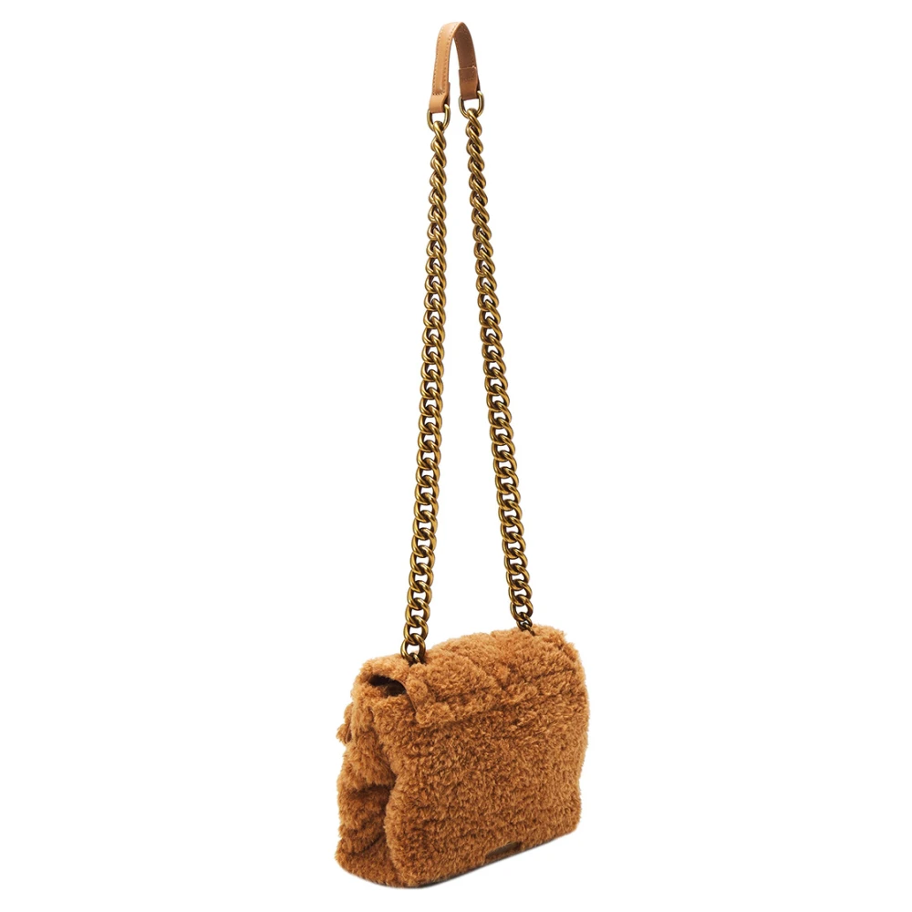 Kurt Geiger Kensington Soft Sq Crossbody Bag Brown Dames