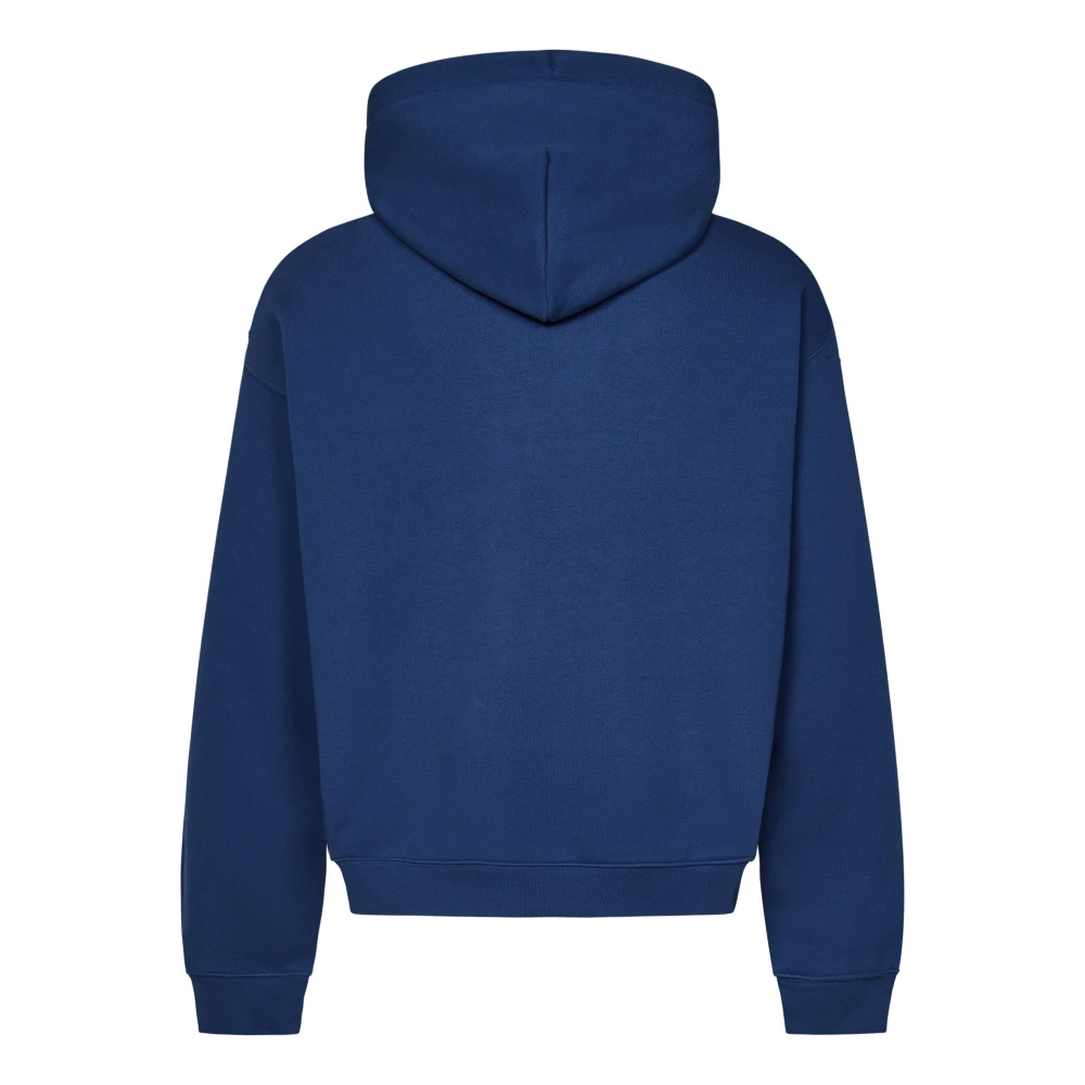 Lacoste Blauwe Krokodil Badge Hoodie Blue Heren