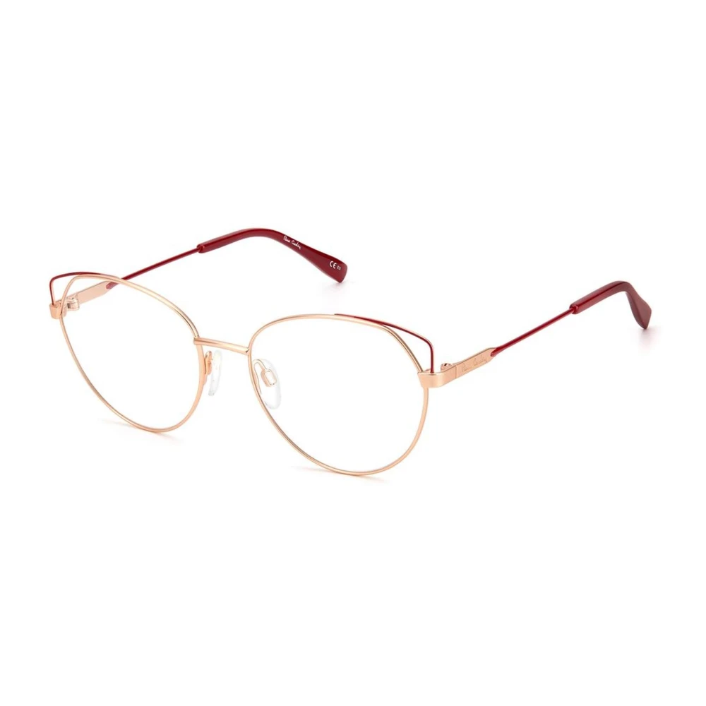 Pierre Cardin Gouden Metalen Frames met Metalen Armband Yellow Dames