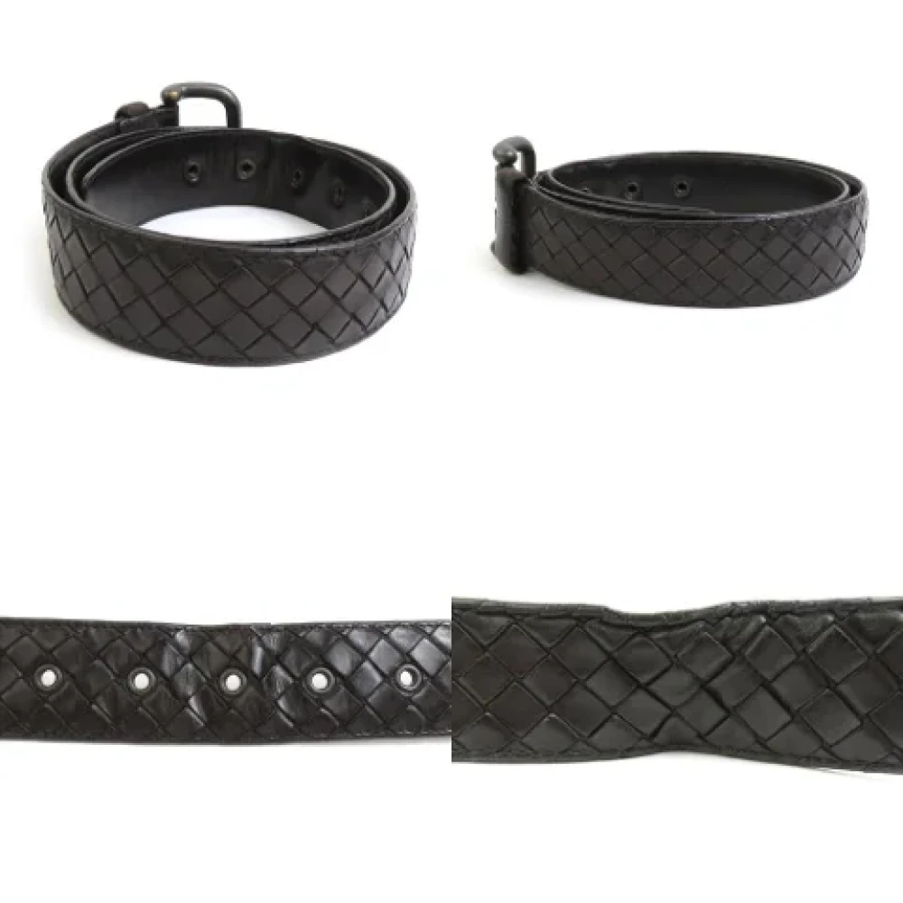 Bottega Veneta Vintage Pre-owned Leather belts Brown Dames