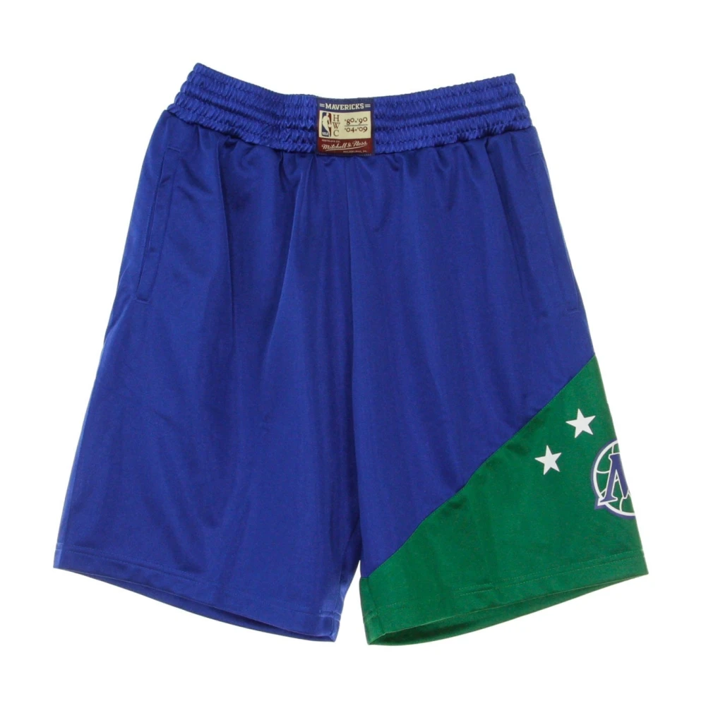 Mitchell & Ness NBA Team Heritage Basketball Shorts Blue Heren