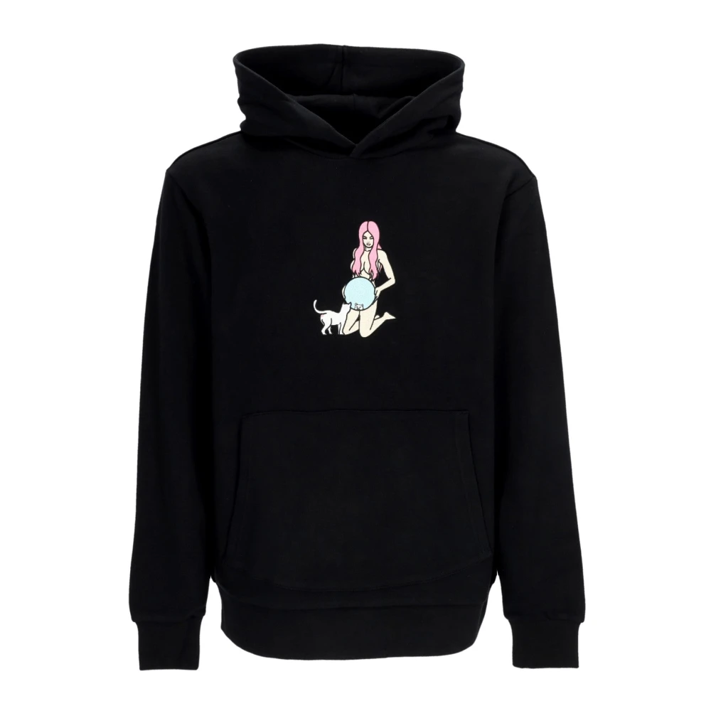 Ripndip Zwarte Mirror Hoodie Geborduurd Sweatshirt Black Heren