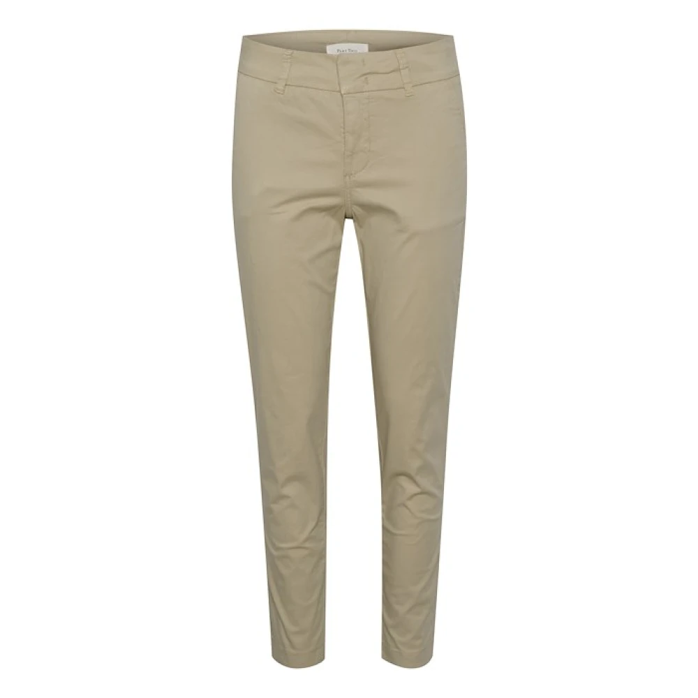 Part Two Beige Favorite Chinos - Female - Chinos - Xs - Trousers