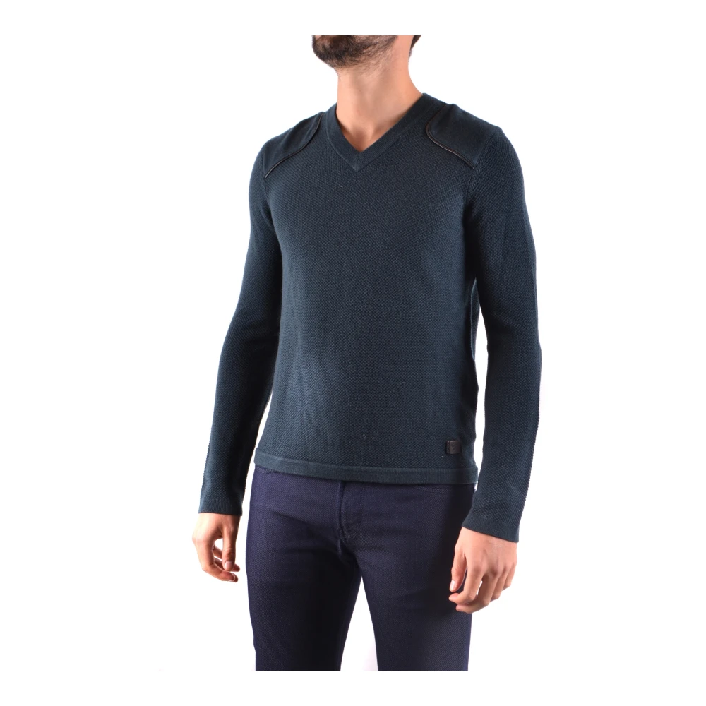 Adidas Gebreide kleding met V-hals Green Heren