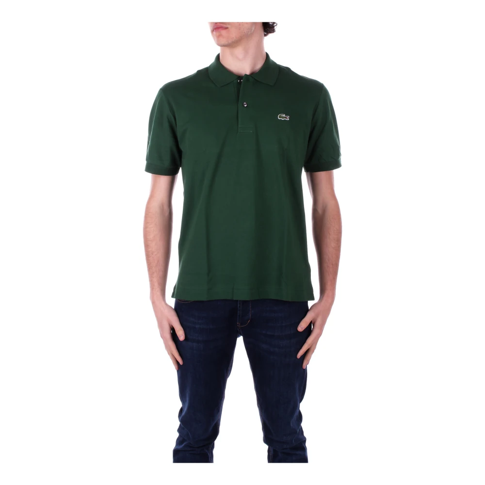Lacoste Groene Polo T-shirts en Polos Green Heren