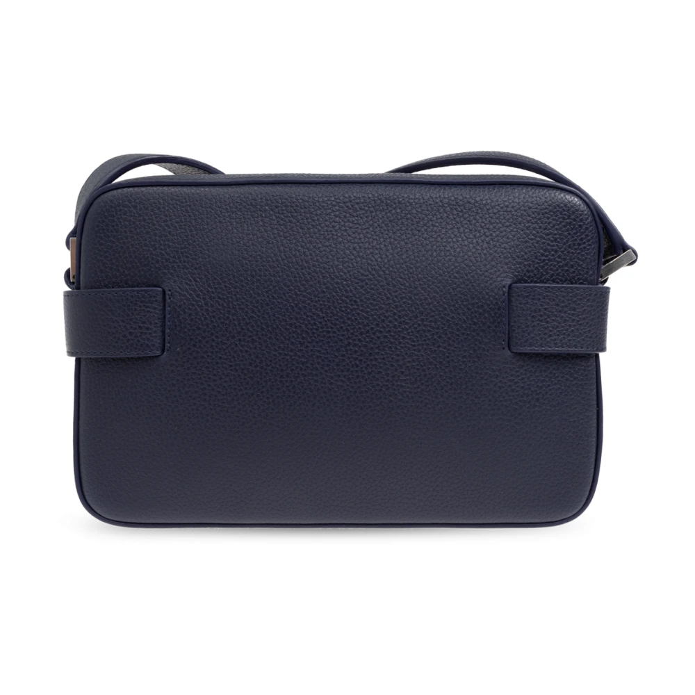 Salvatore Ferragamo Schoudertas Twins Blue Heren