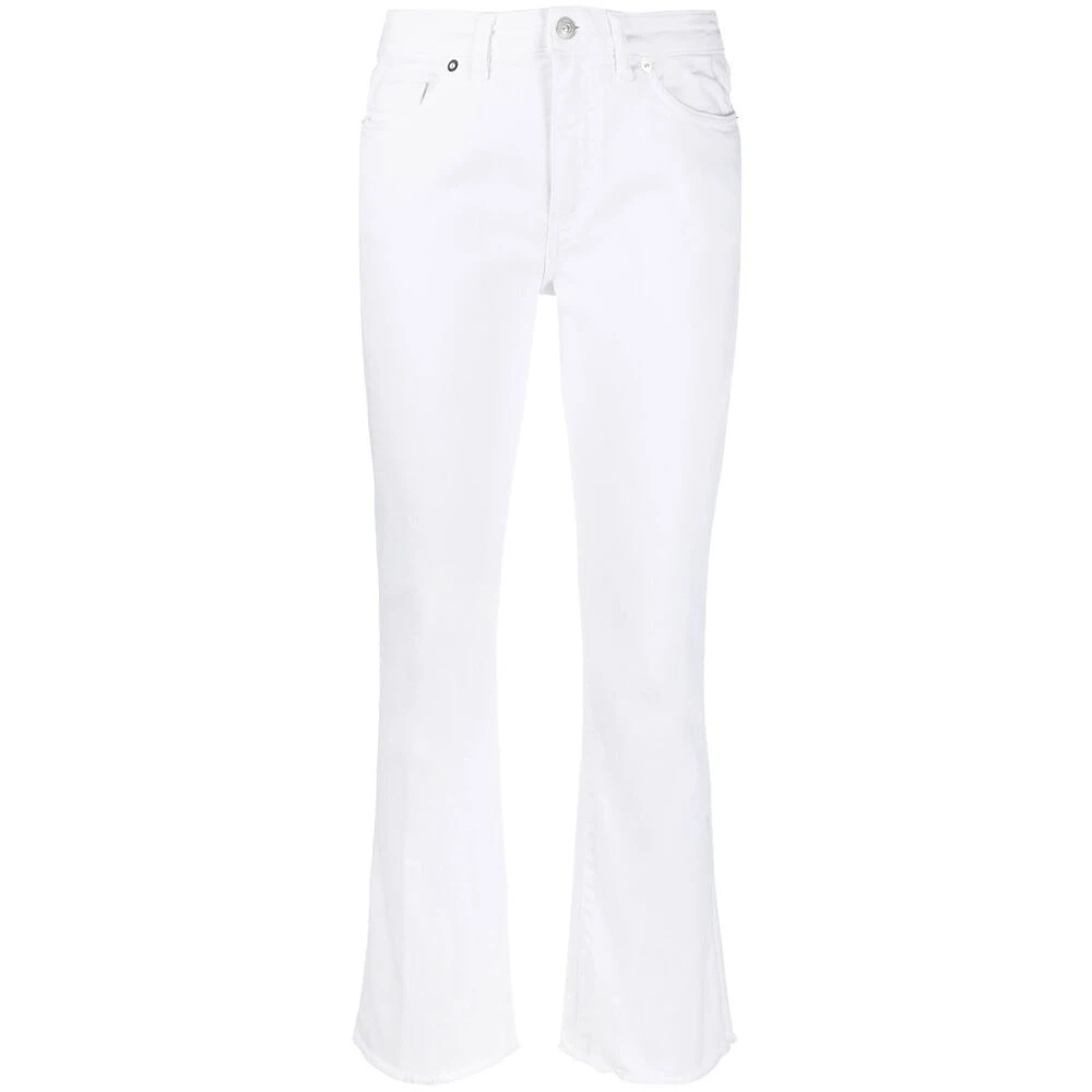 Nine In The Morning Cropped Jeans White Dames