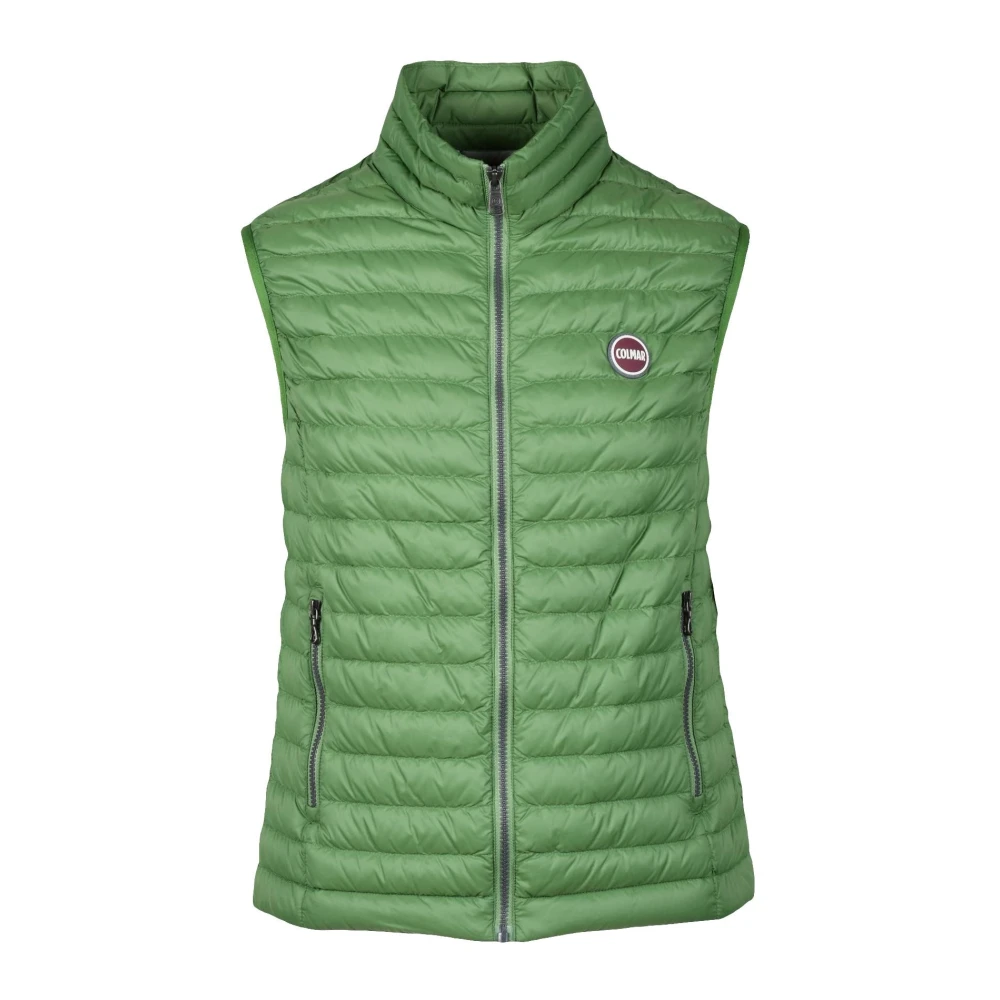Colmar Puffer Vest met Nylon Shell Green Heren