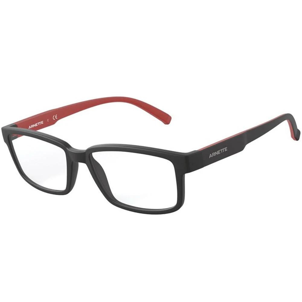 Arnette Unisex Black Glasses, 51 Mm, Red Eyewear Frames Bixiga