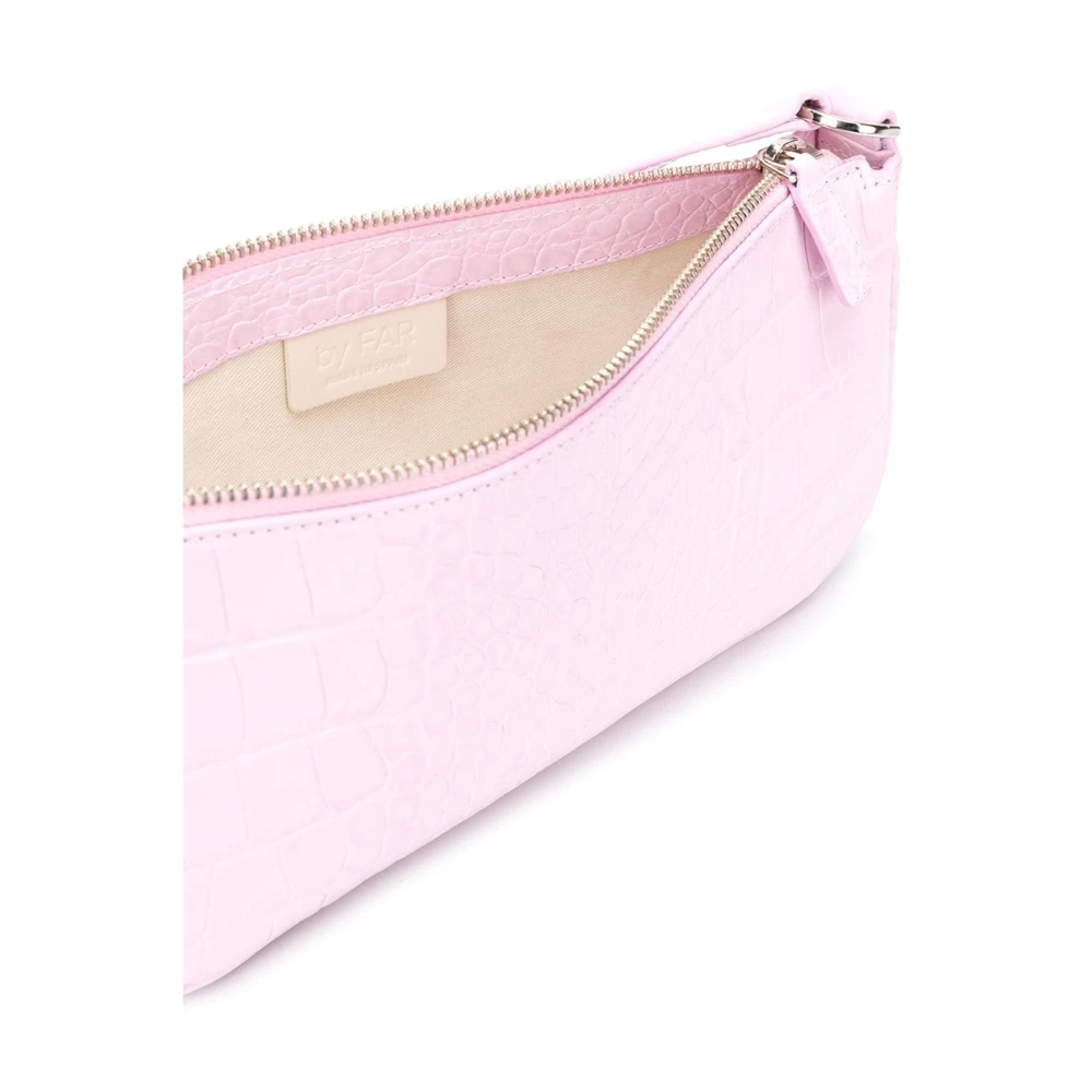 By FAR Rachel Krokodil-Effect Schoudertas Pink Dames