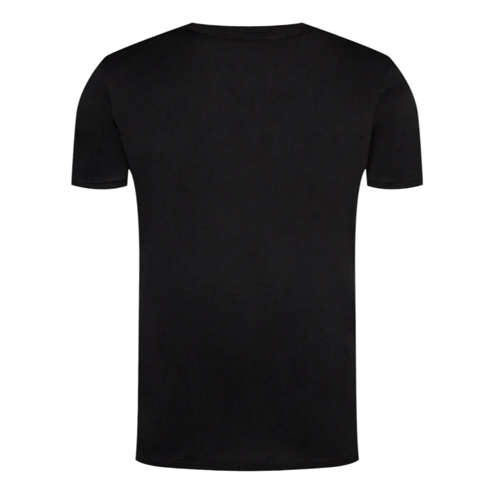 alpha industries Katoenen T-shirt Regular Fit Pak Black Heren