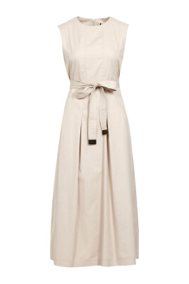 beige-cotton-sleeveless-dress-with-belt