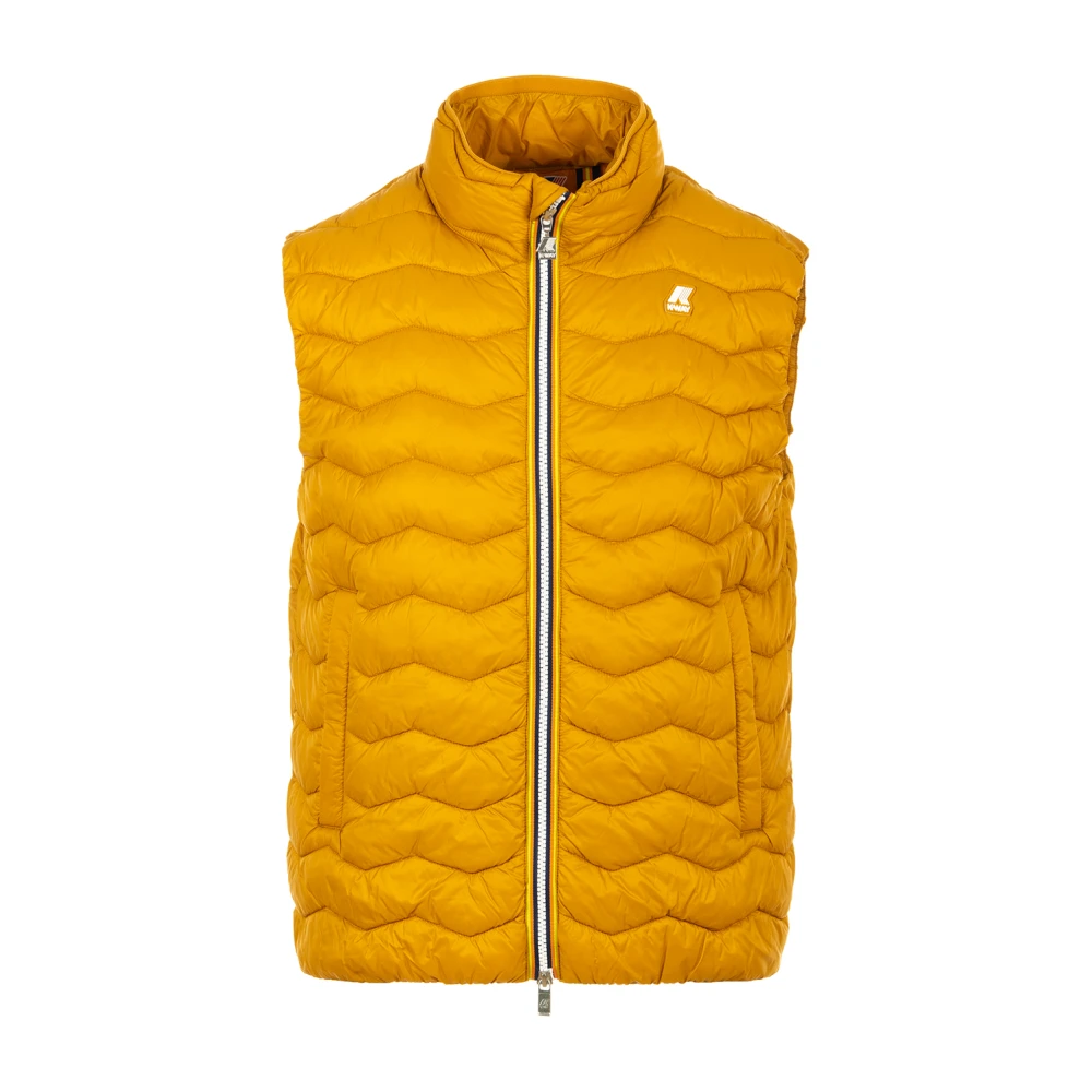 K-way Gele Eco Warme Winterjas Yellow Heren