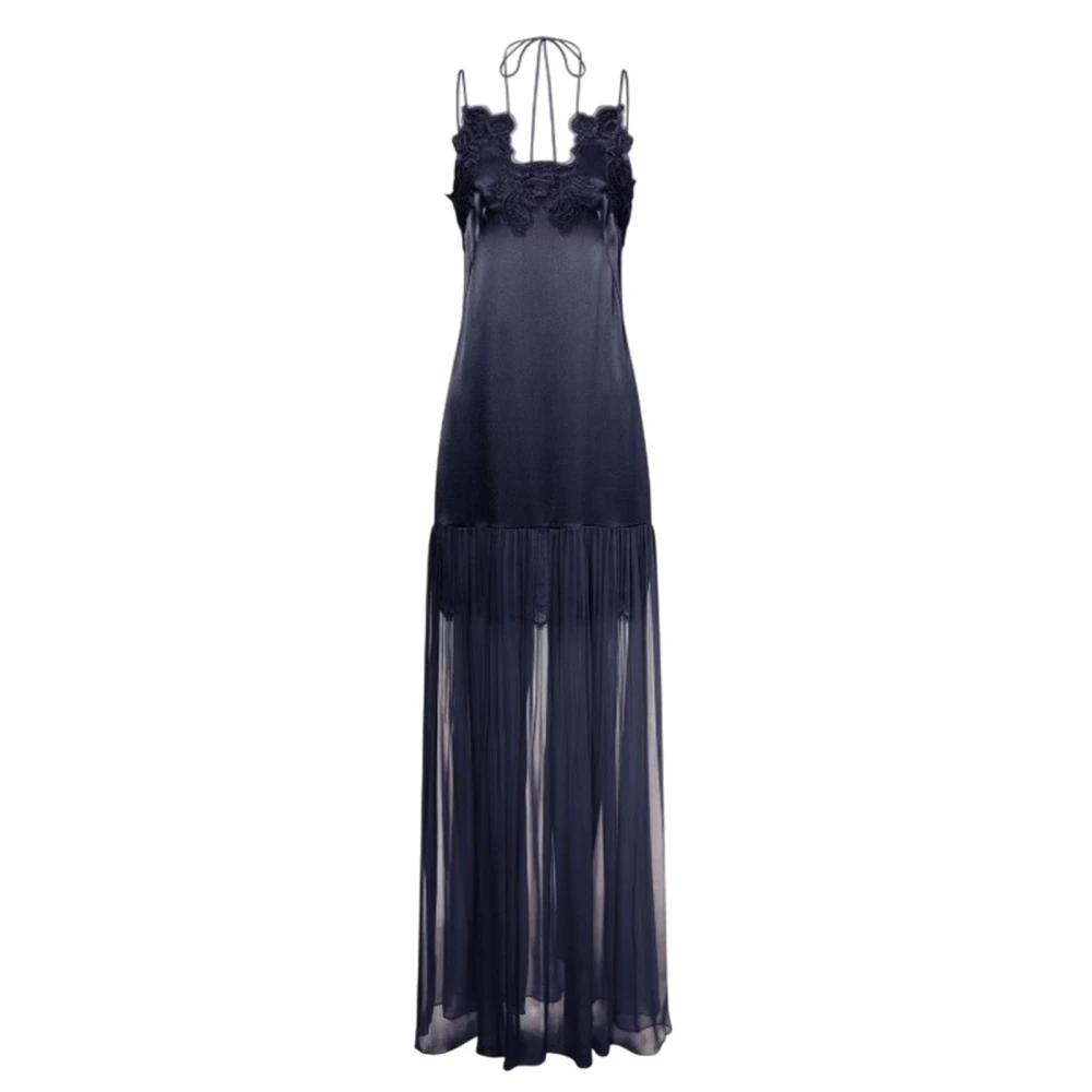 Alberta Ferretti Women's Blue Polyester Dresses And Suits - Gowns - S - Dresses