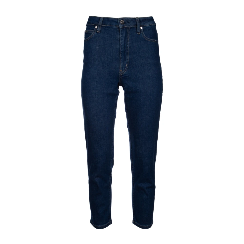 Calvin Klein Klassieke Denim Jeans Blue Dames