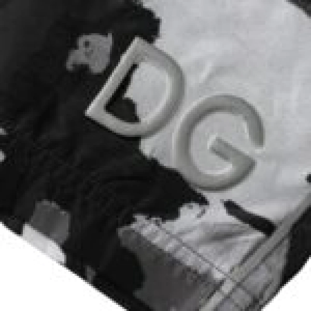 Dolce & Gabbana Camouflage Strandkleding Shorts Multicolor Heren