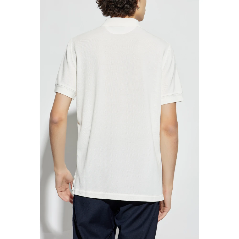 Tom Ford Polo met logo White Heren