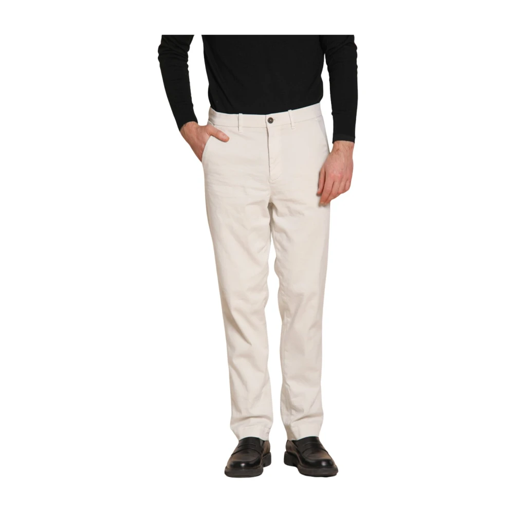 Mason's Hombre Blanco - Pantalones Chinos S De Corte Relajado - Trousers - S - Pantalones Chinos S De Corte Relajado