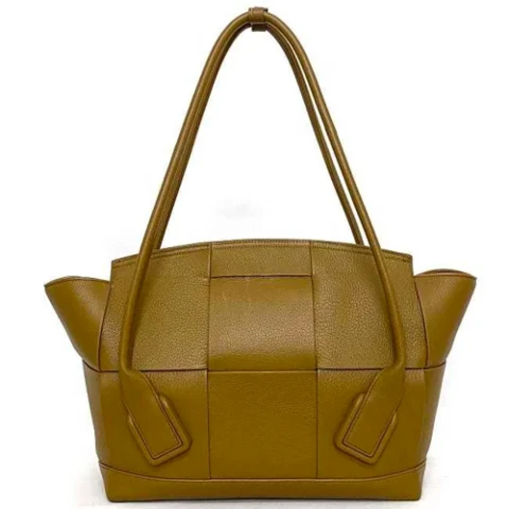 Bottega Veneta Vintage Pre-owned Leather totes Brown Dames