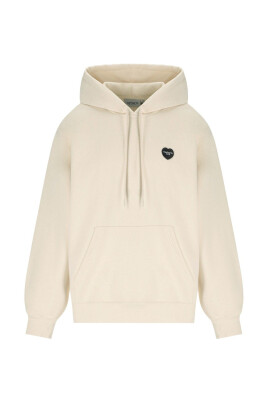 sweat-a-capuche-creme-avec-logo-coeur