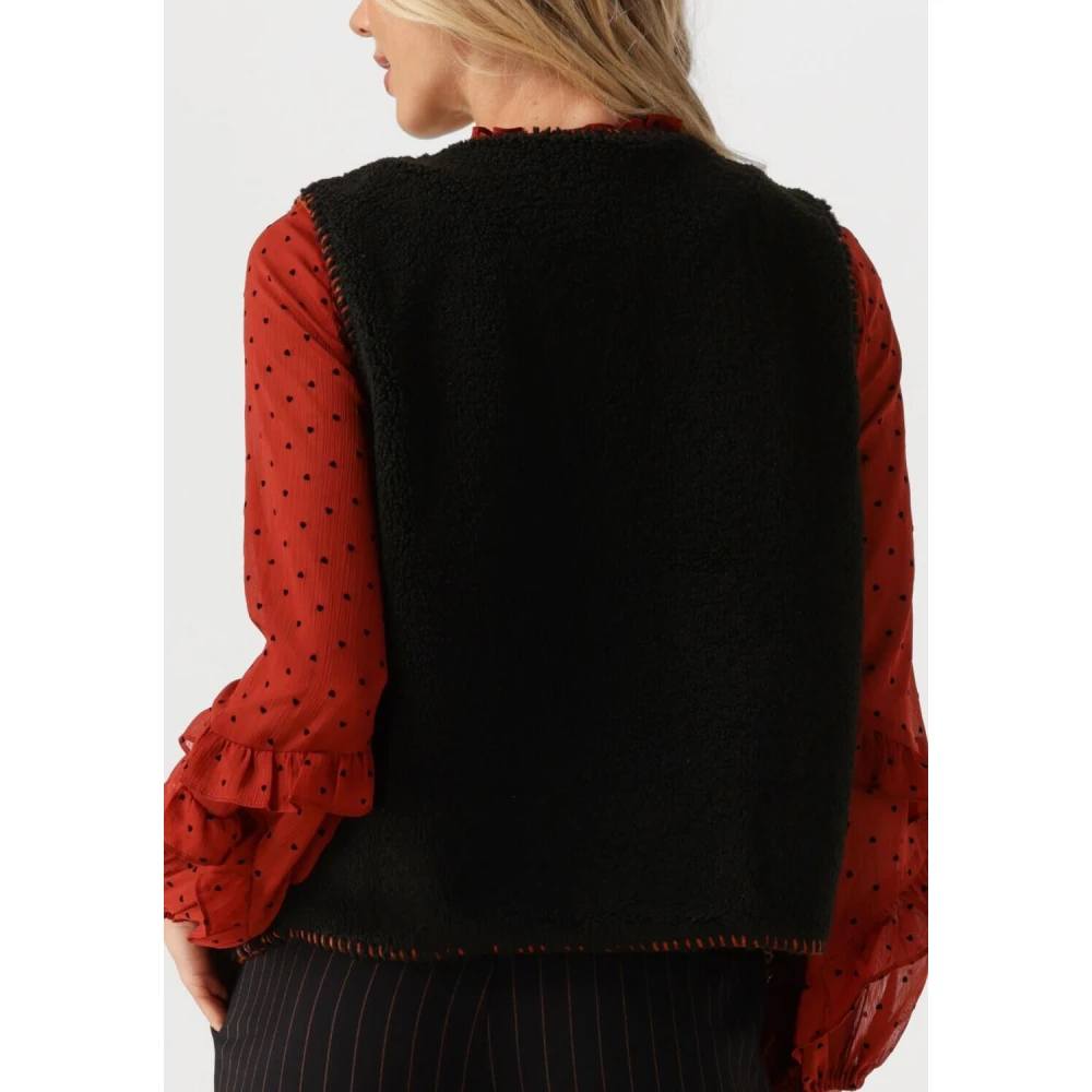 Ydence Zwarte Gilet Evelynn Black Dames