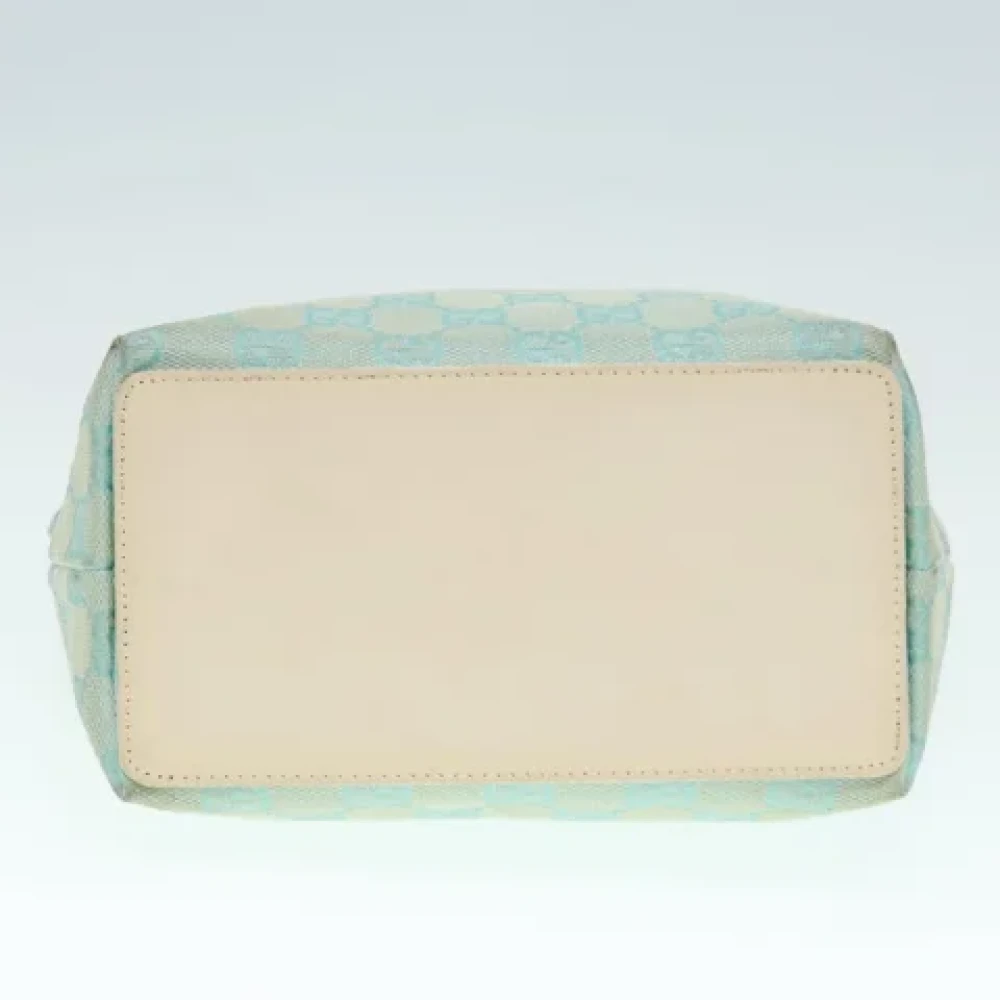 Gucci Vintage Pre-owned Canvas totes Blue Dames