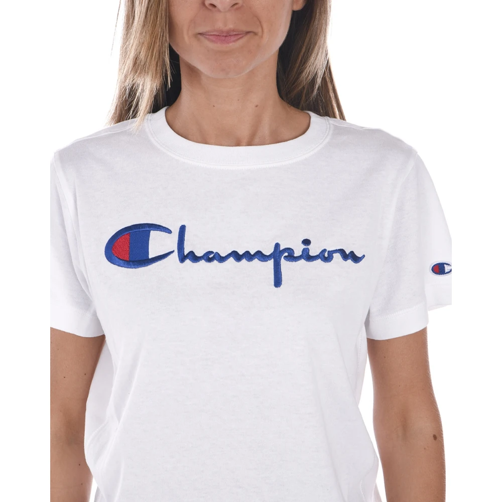 Champion Casual Sweatshirt White Dames