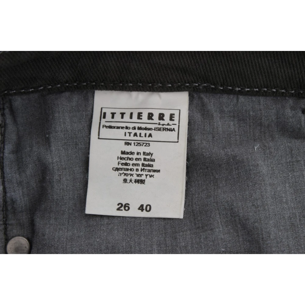Costume National Groene Slim Fit Jeans met Stretch Green Dames