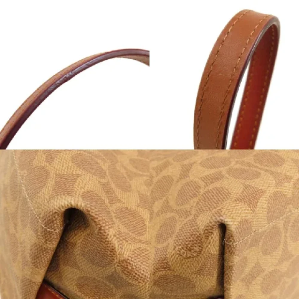 Coach Pre-owned Canvas totes Brown Dames