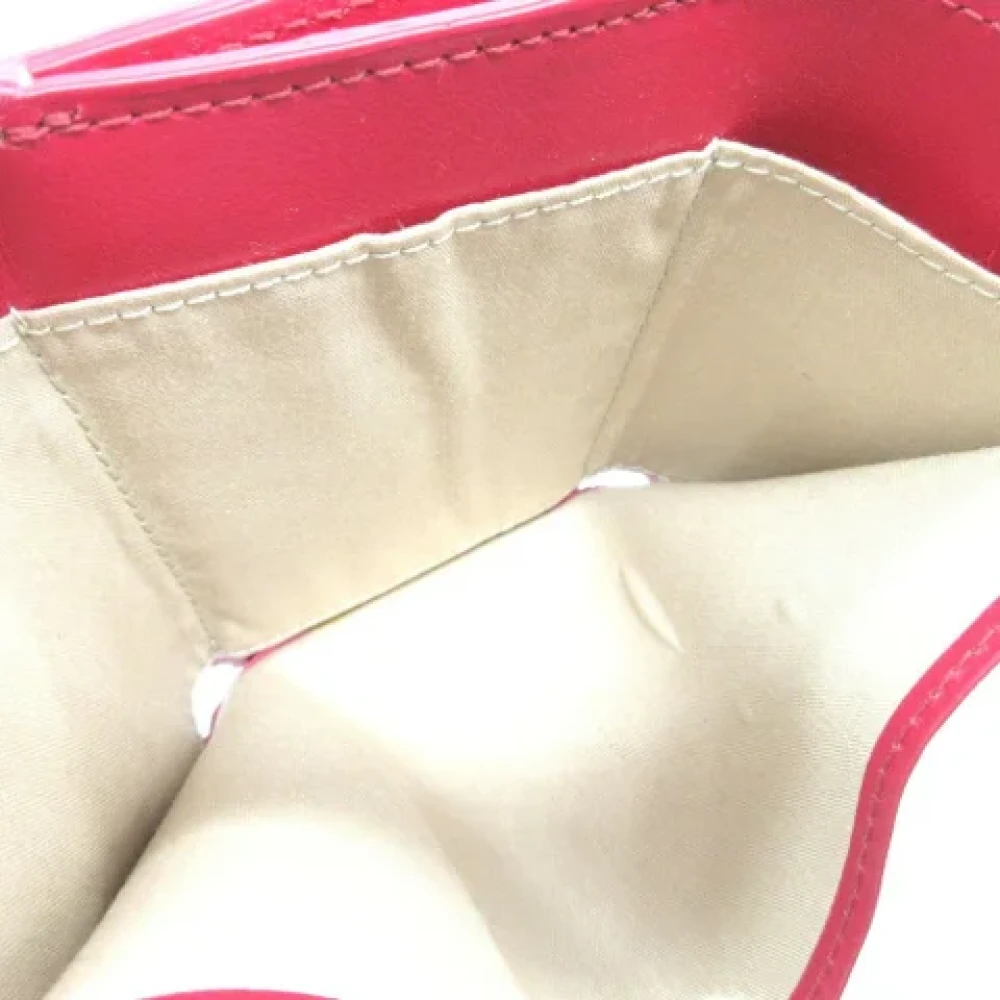 Chloé Pre-owned Leather wallets Pink Dames