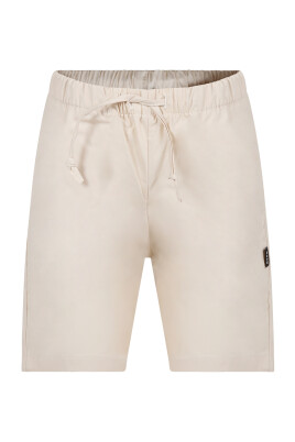 shorts-casual-en-coton-ivoire-avec-patches-logo