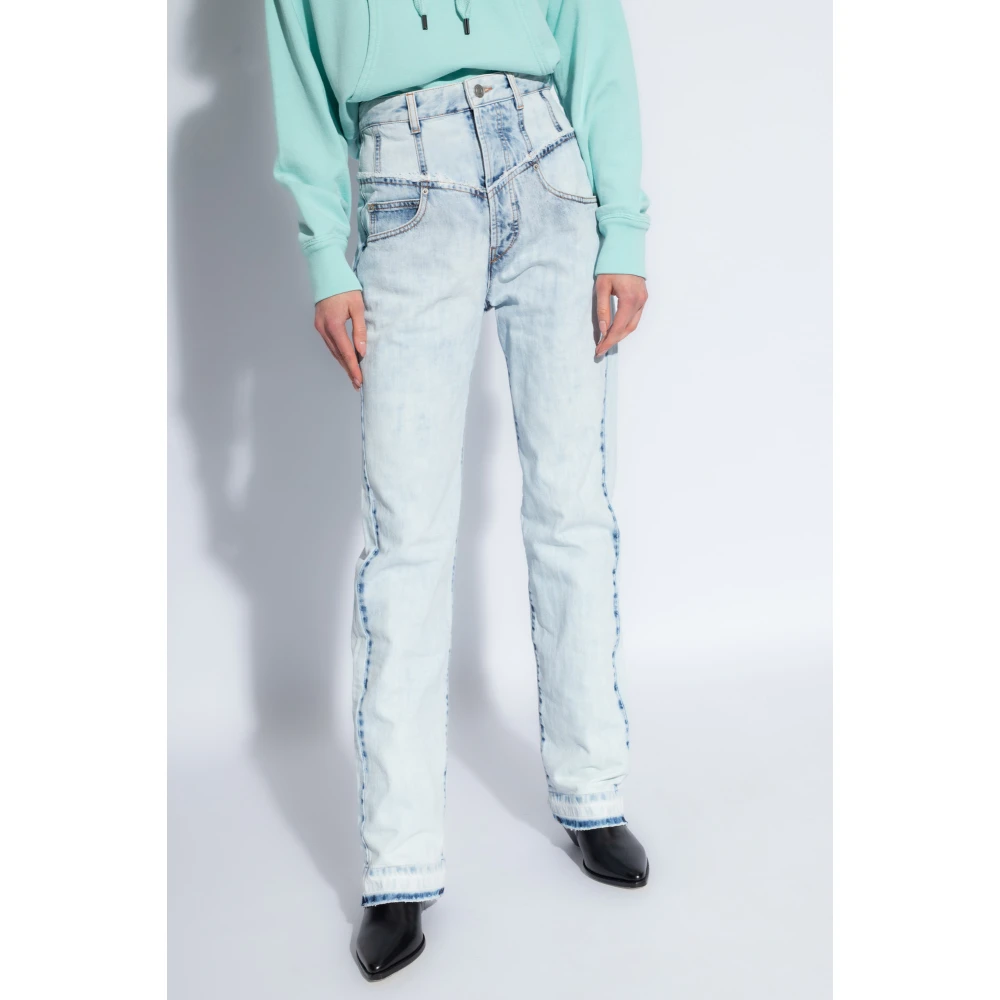 Isabel marant Noemie jeans Blue Dames