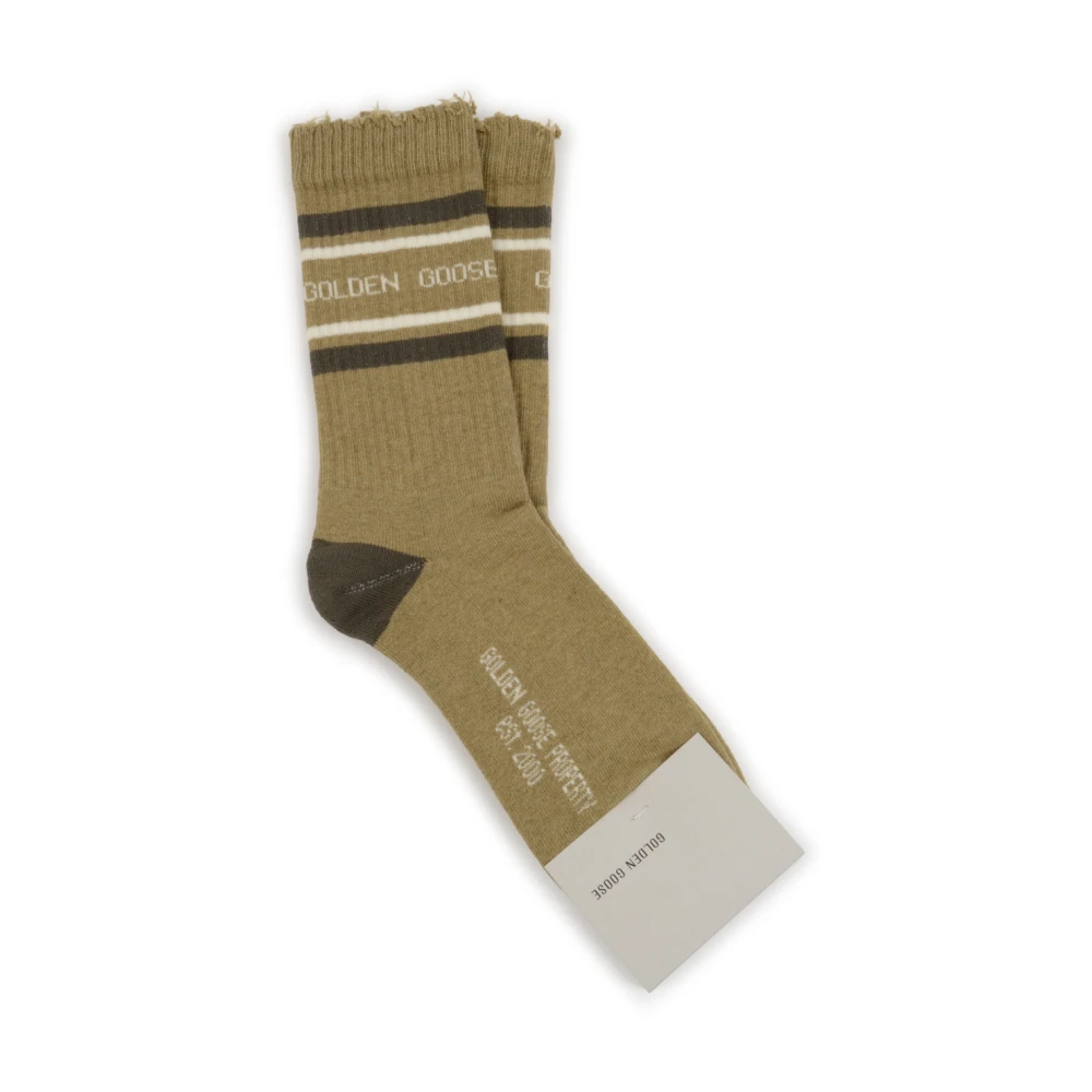 Golden Goose Men's Multicolor Socks High Rib - Socks - L - Underwear