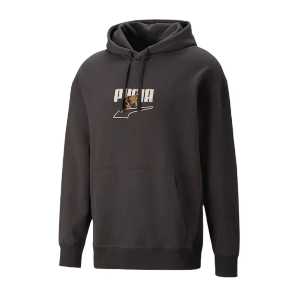 Puma Grafische Hoodie van de binnenstad Black Heren
