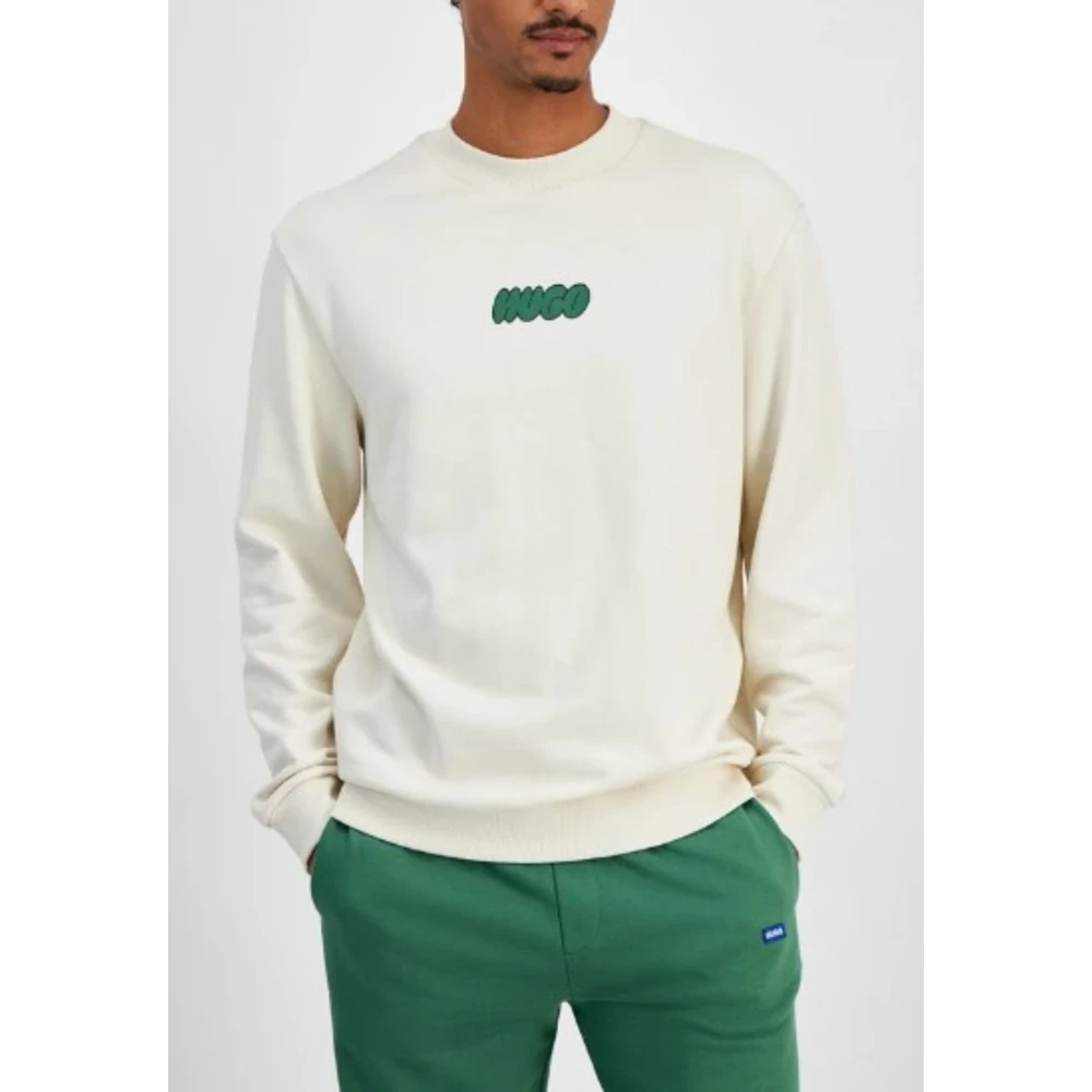 Hugo Boss Heren Sweatshirt Nately Beige Heren