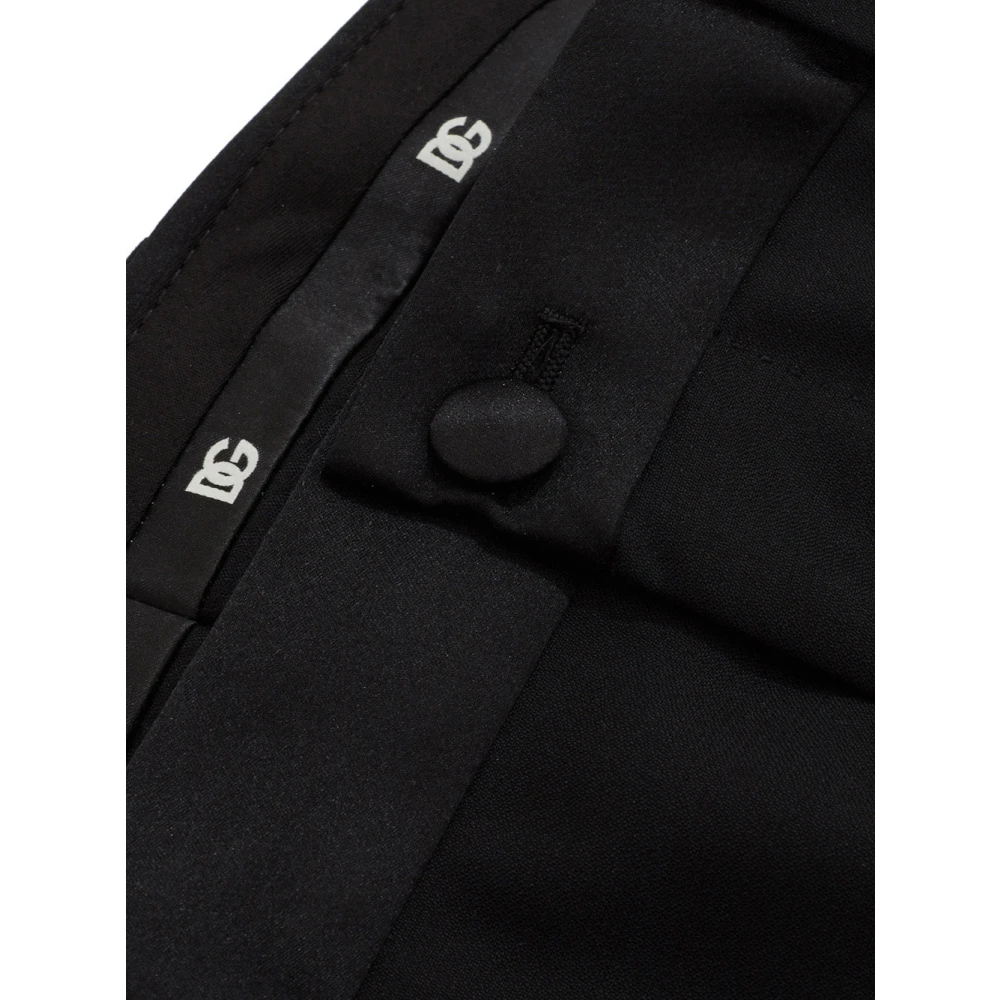 Dolce & Gabbana Prachtig Driedelig Zwart Smokingpak Black Heren