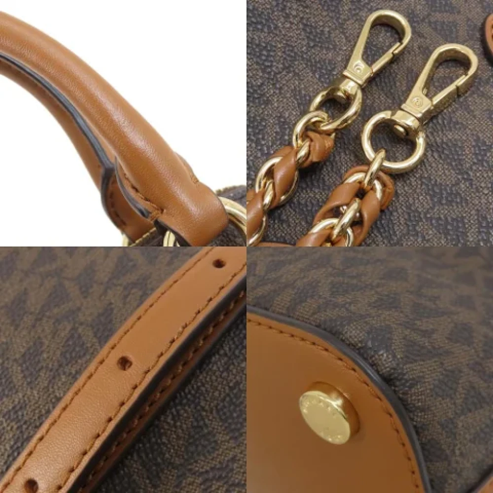 Michael Kors Pre-owned Plastic handbags Brown Dames