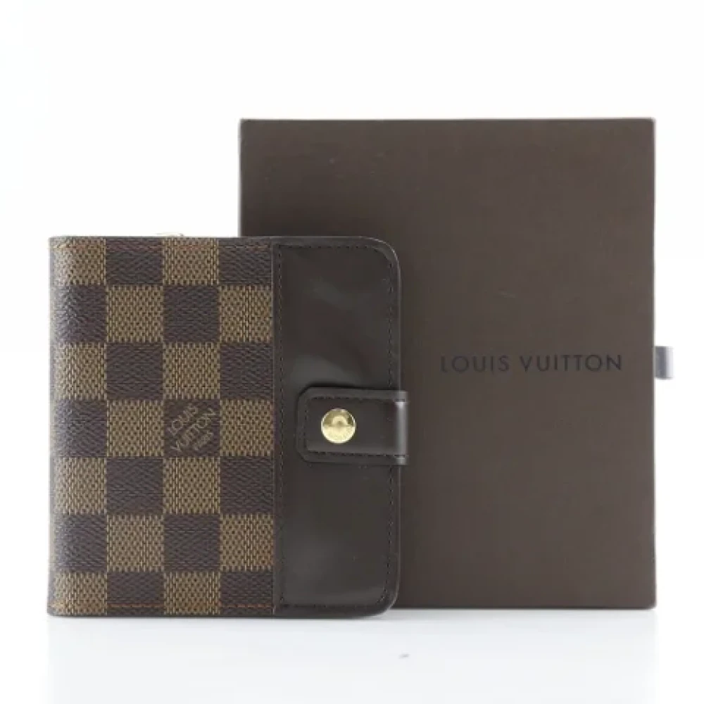 Louis Vuitton Vintage Pre-owned Canvas wallets Brown Dames