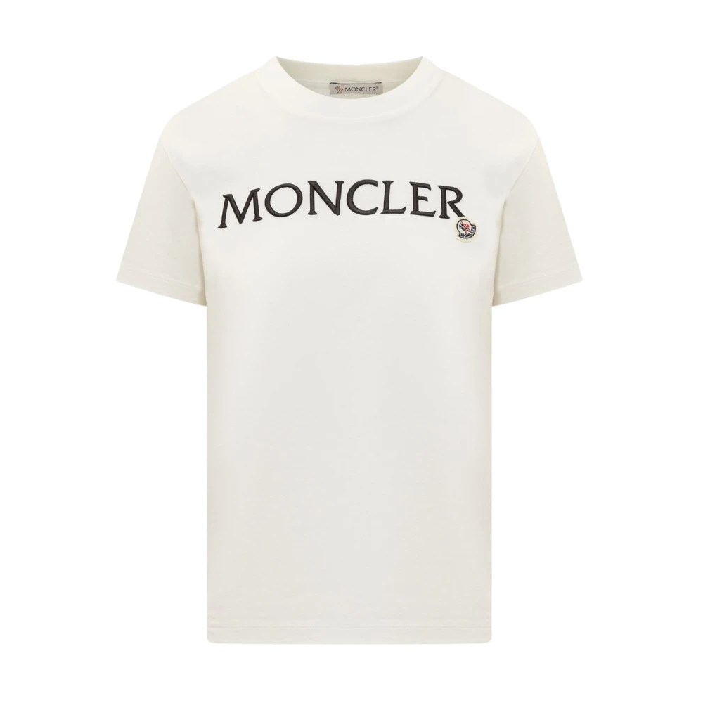 Moncler T-shirt en Polo Collectie White Dames
