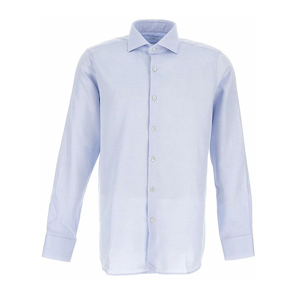 Bagutta Men's Blue Formal Shirts, 5XL, Camicia