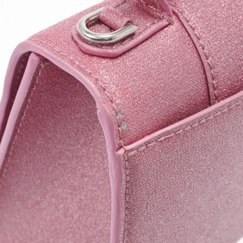 Balenciaga Vintage Pre-owned Canvas handbags Pink Dames