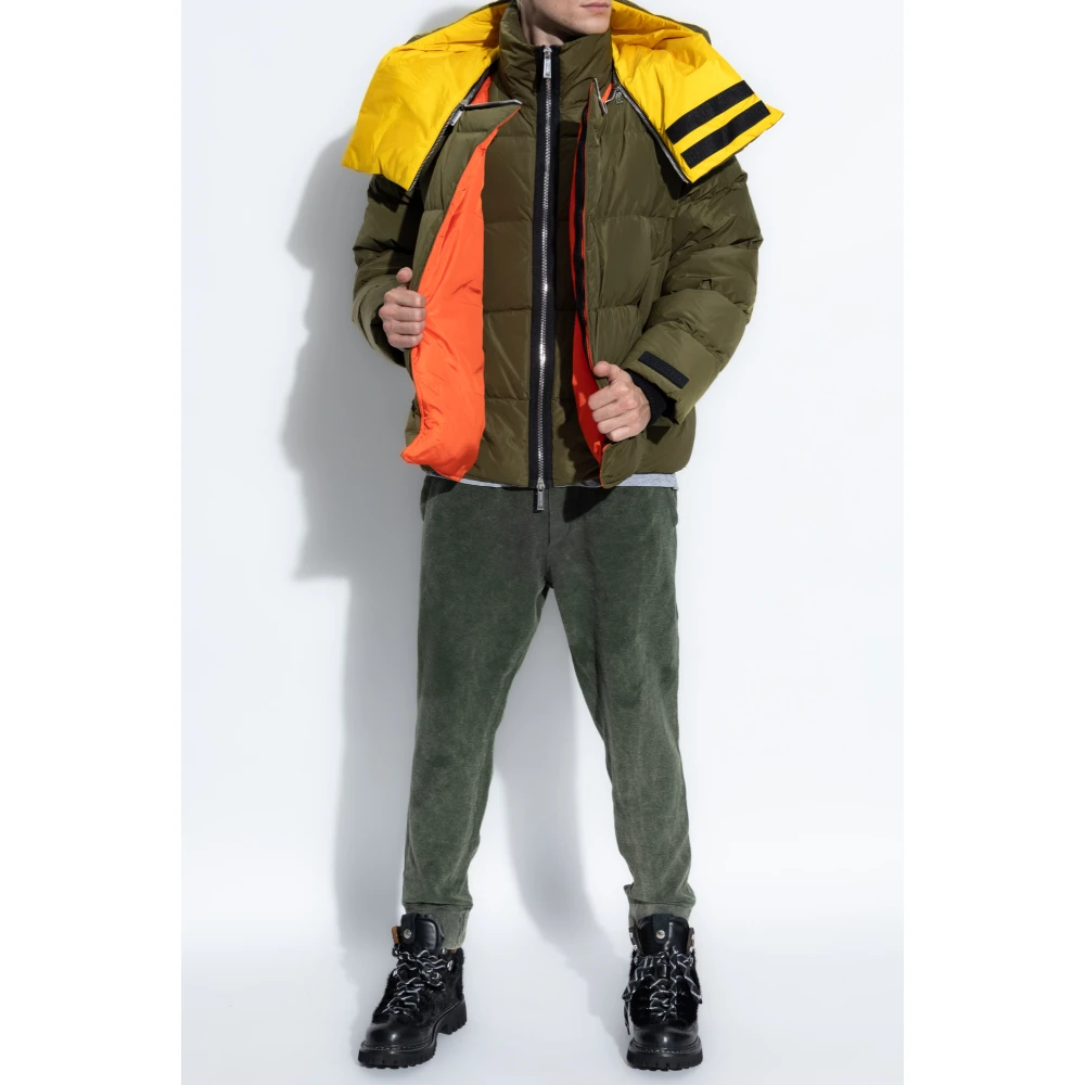 Dsquared2 Donsjack met capuchon Green Heren