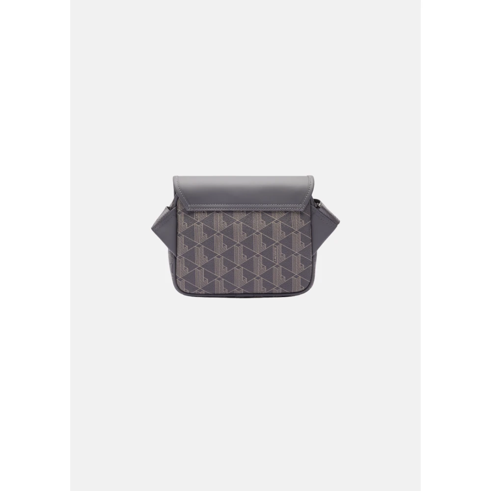 Lacoste Blend Messenger Tas Grijs Gray Heren