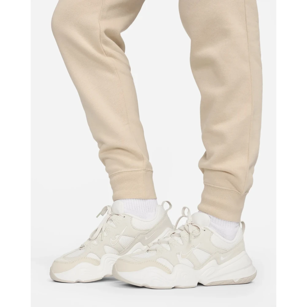 Nike Club Fleece Trainingsbroek Beige Dames
